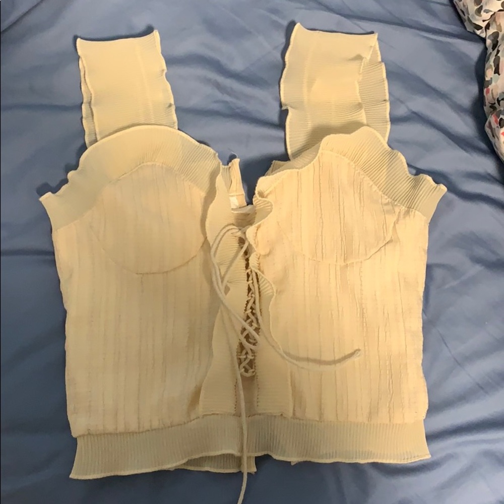 BUSTIER TOP
